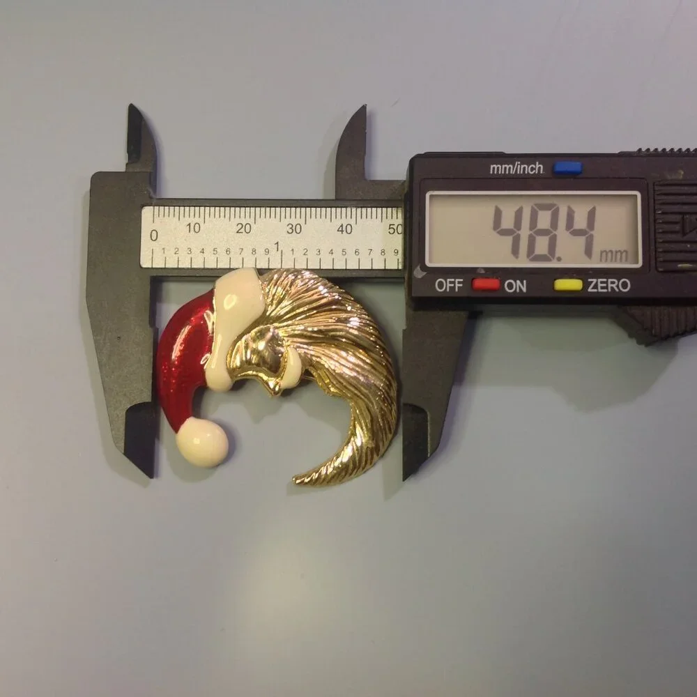Christmas Brooch Santa Claus in the Crescent Moon Accessories Associates, Inc.